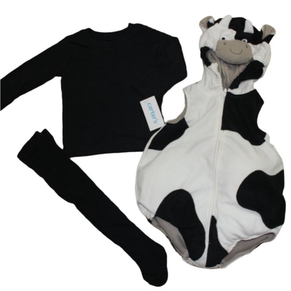 Carter's Costumes Carters Cow Fleece Halloween Costume Baby Infant